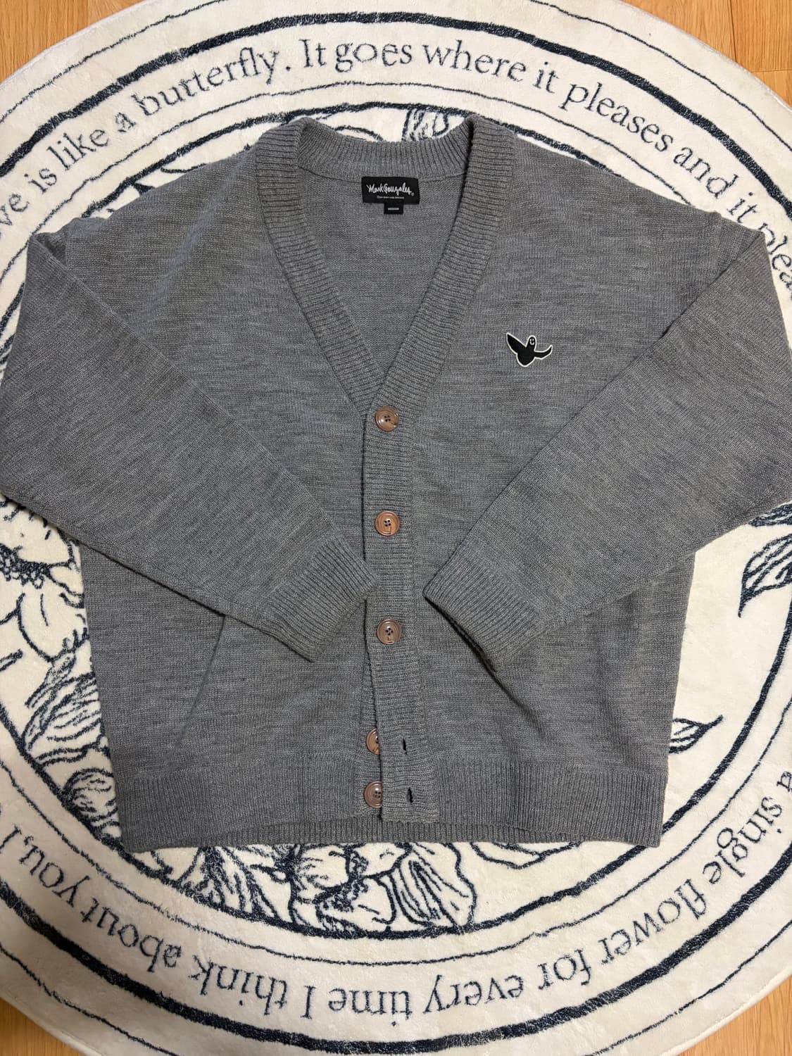 마크 곤잘레스 회색 가디건 M 상품이미지1