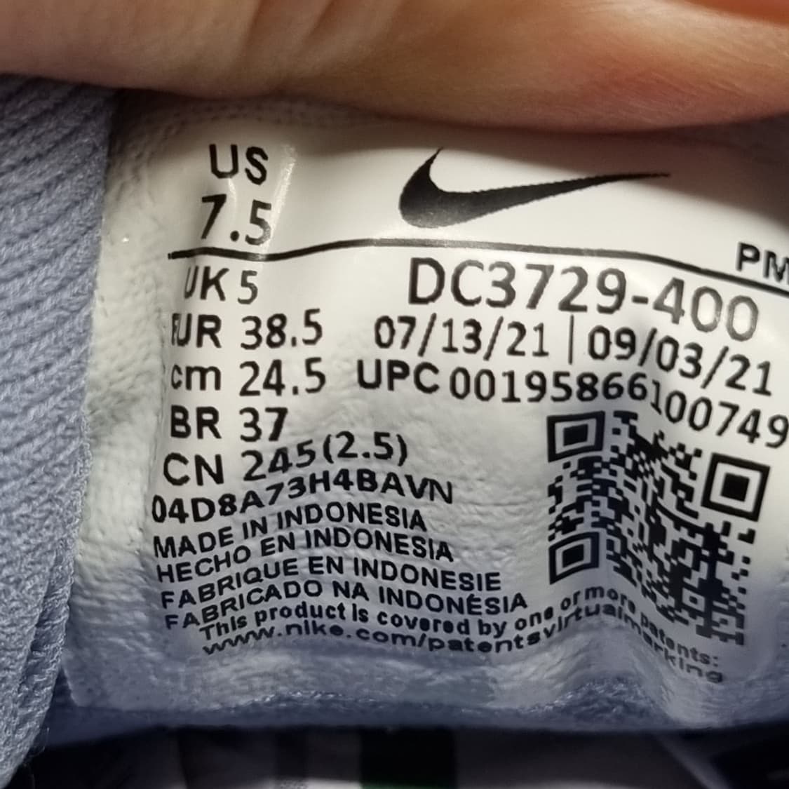 나이키 레볼루션6 운동화245  상품이미지6