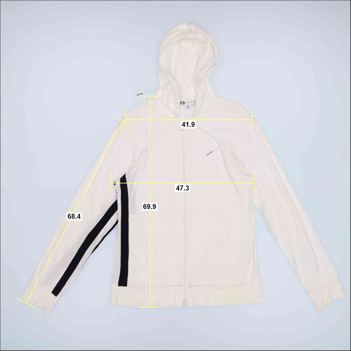 [M/M] 아디다스 Y-3 화이트 후드집업 1103HR3 상품이미지8