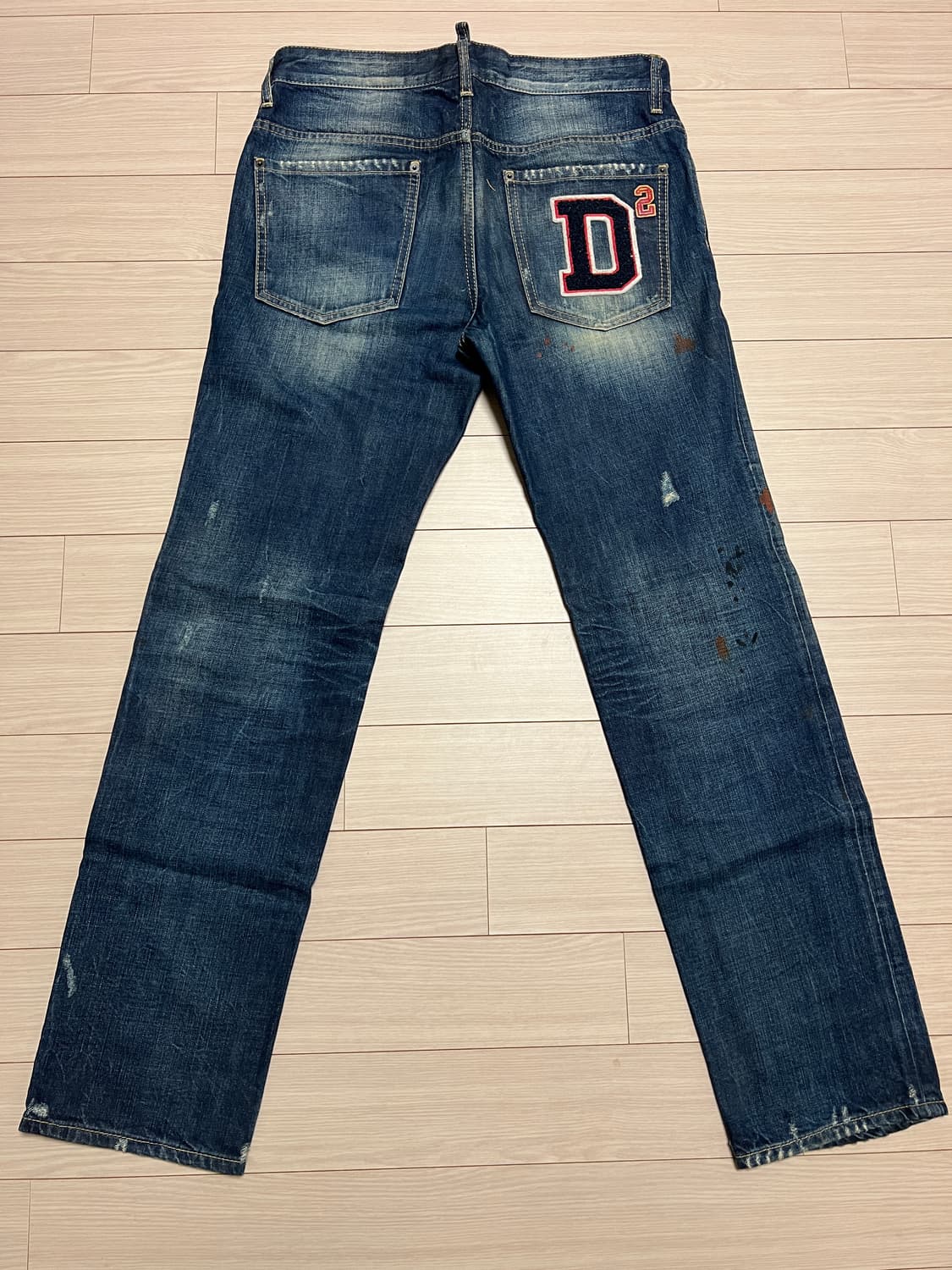 디스퀘어드 야구진2 워싱 데님 팬츠 / 46 (정품)  상품이미지2