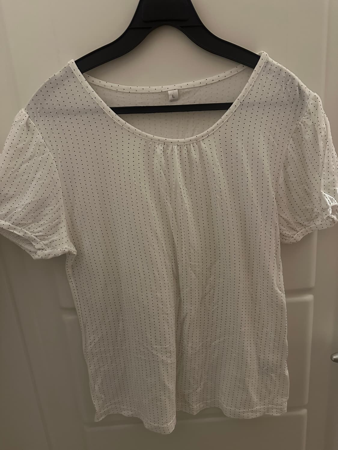 도트 빈티지 반팔 티셔츠 상품이미지1