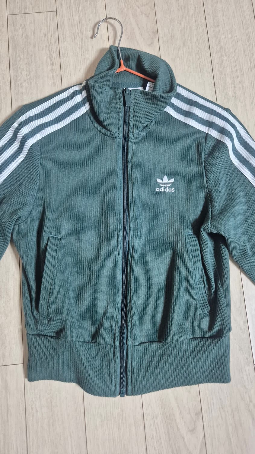 아디다스 골지 져지 녹색 상품이미지1