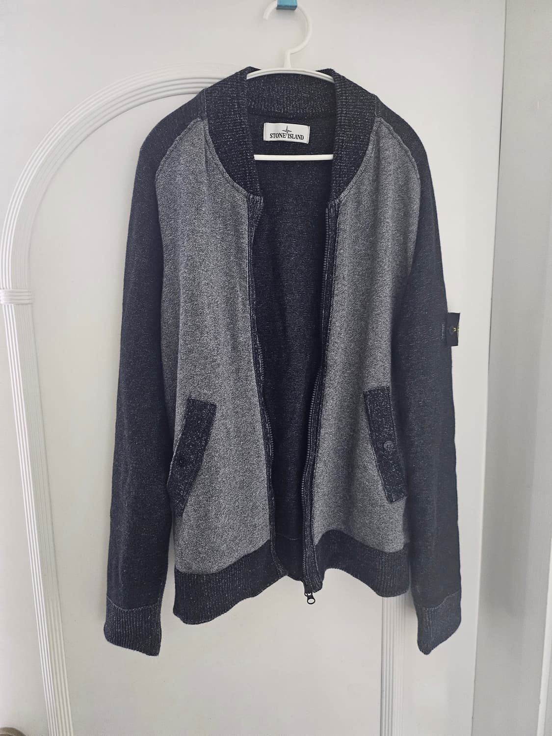 스톤아일랜드 니트 집업 가디건 상품이미지1