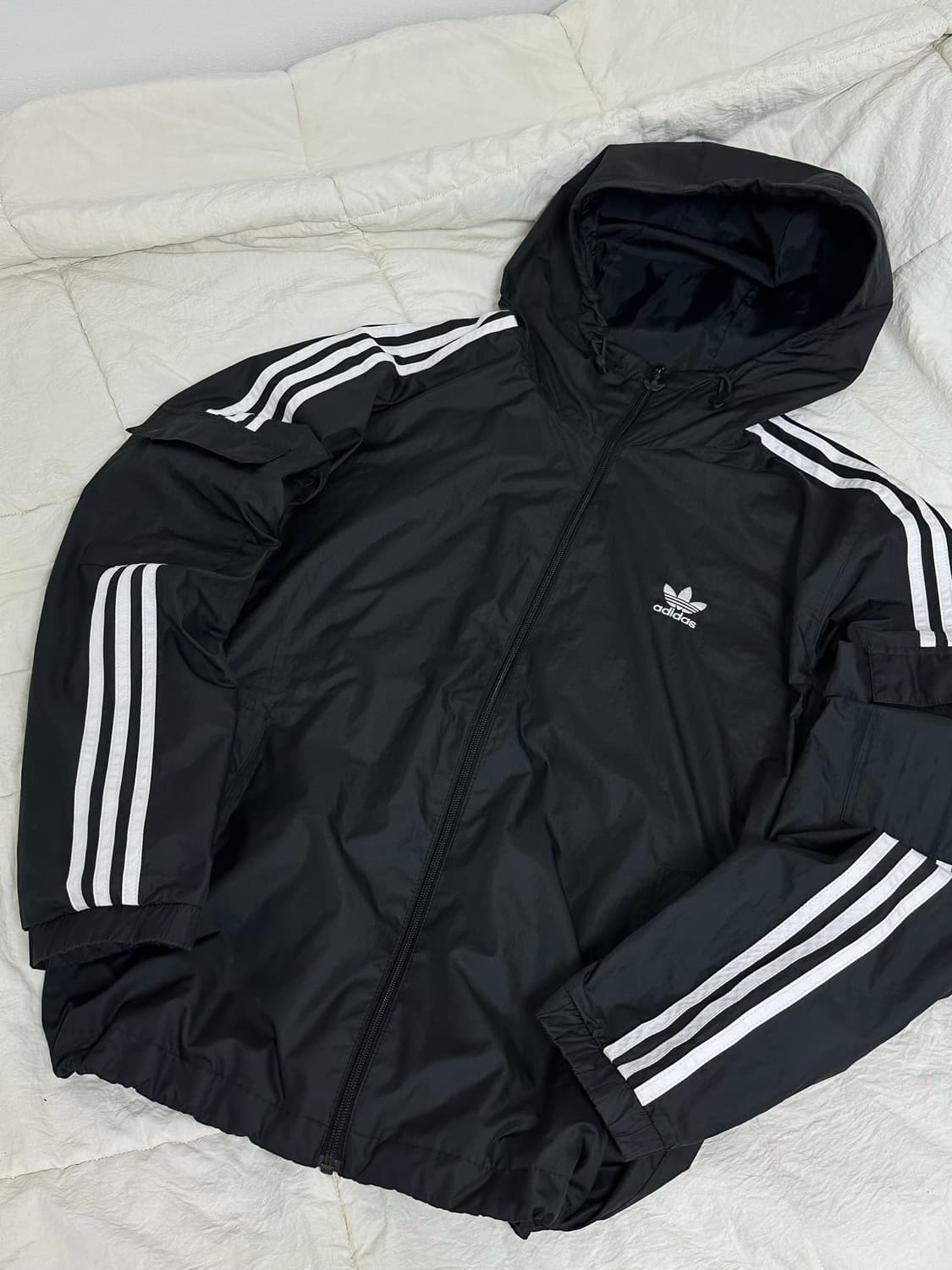 아디다스 파이어버드 후드바람막이 라지 상품이미지1