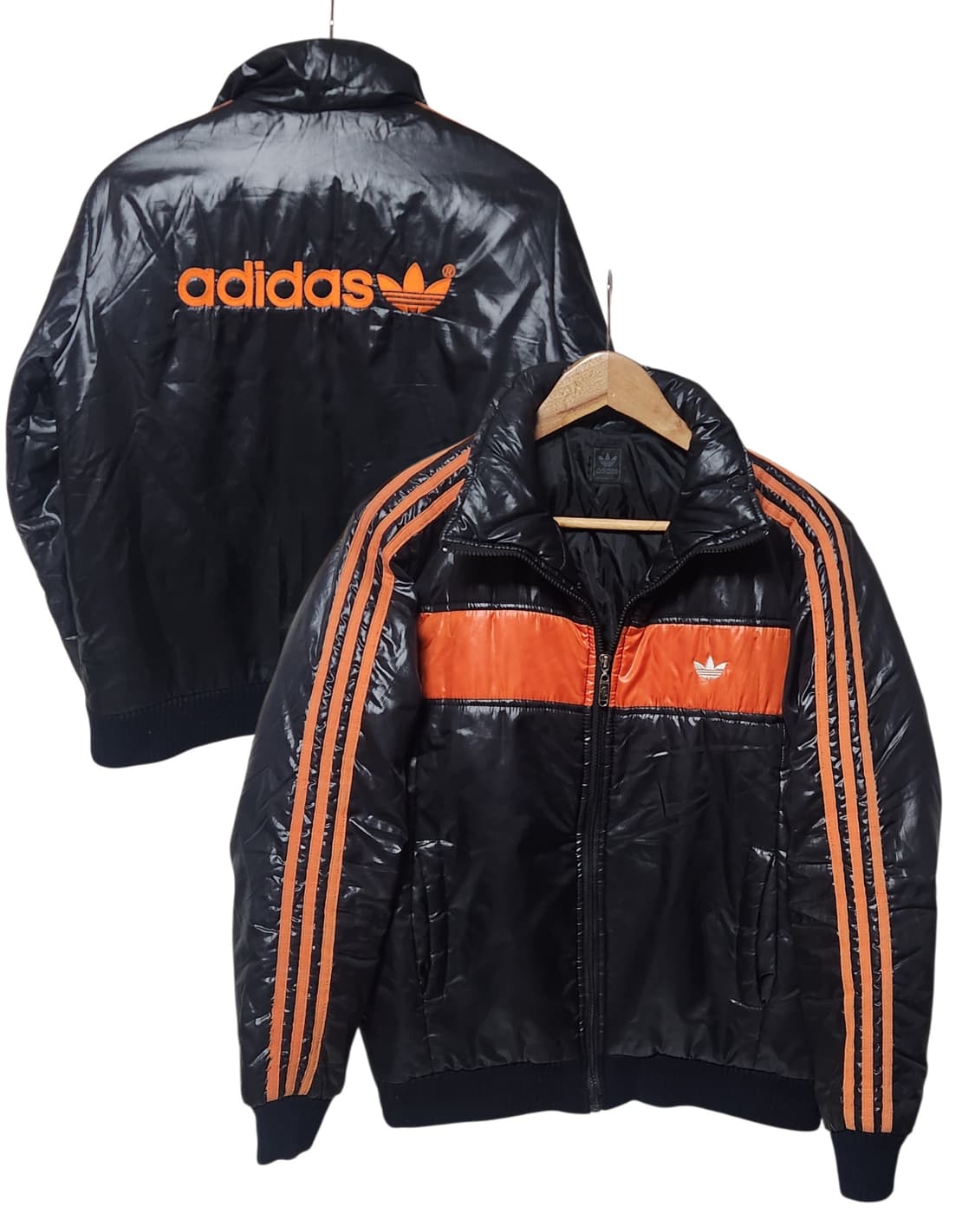 아디다스 삼선 검주 빅로고 올드스쿨 경량 점퍼 자켓 상품이미지1