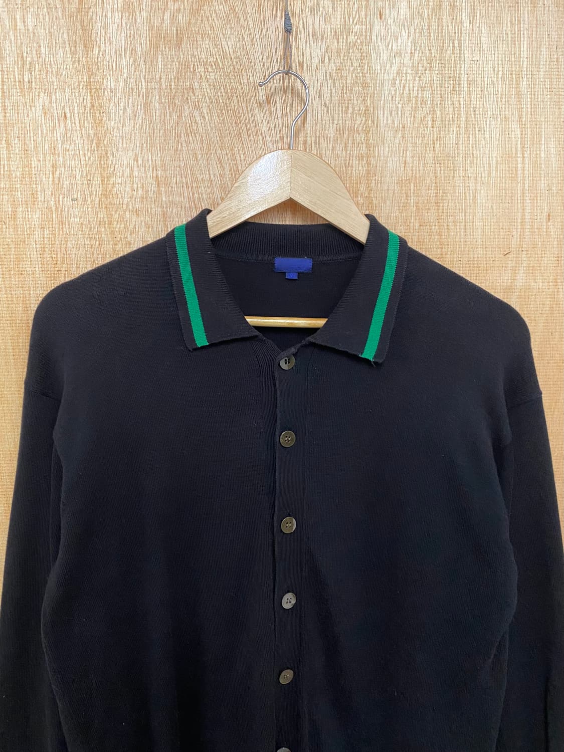 BEAMS collar knit cardigan 빔즈 카라 니트 가디건 상품이미지3