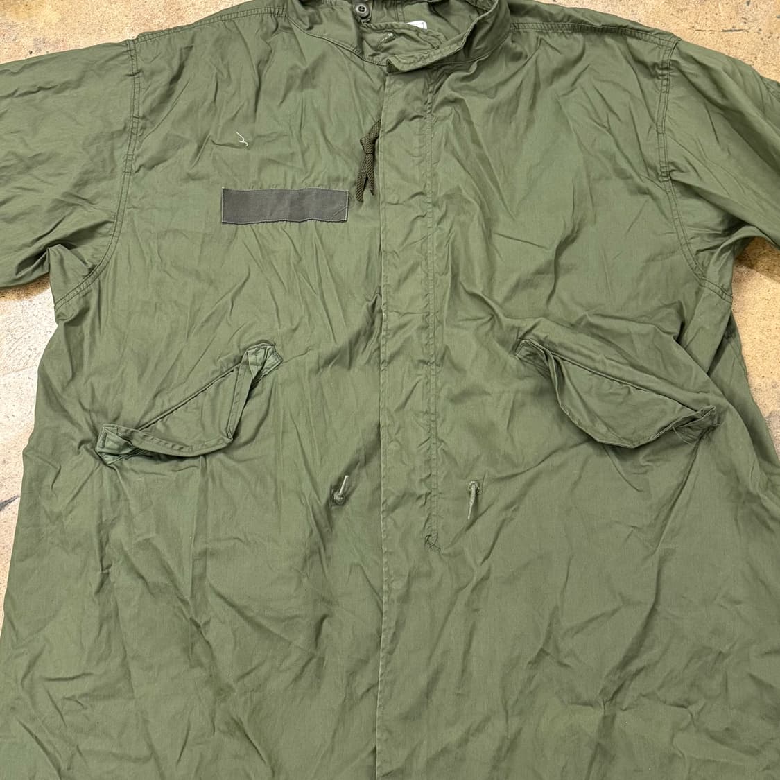 [정품/XL] 밀리터리 야상 점퍼 그린 빈티지 b15 상품이미지3