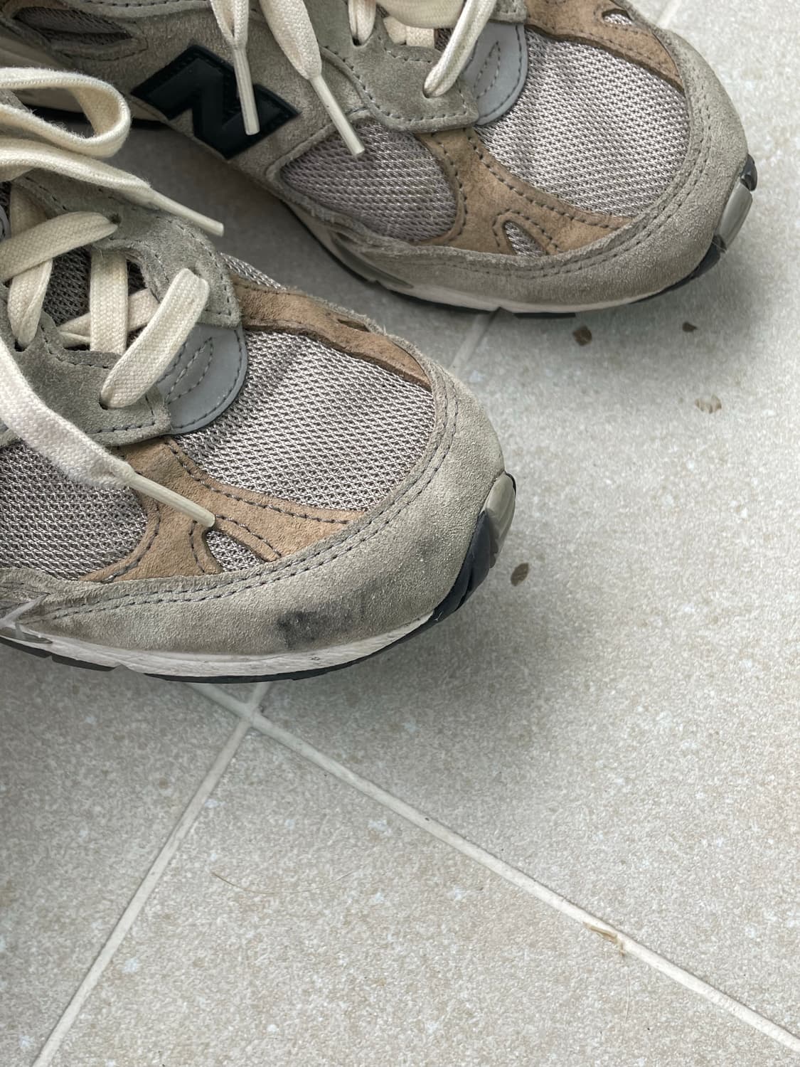 jjjjound X뉴발란스 991 그레이 245size 상품이미지4
