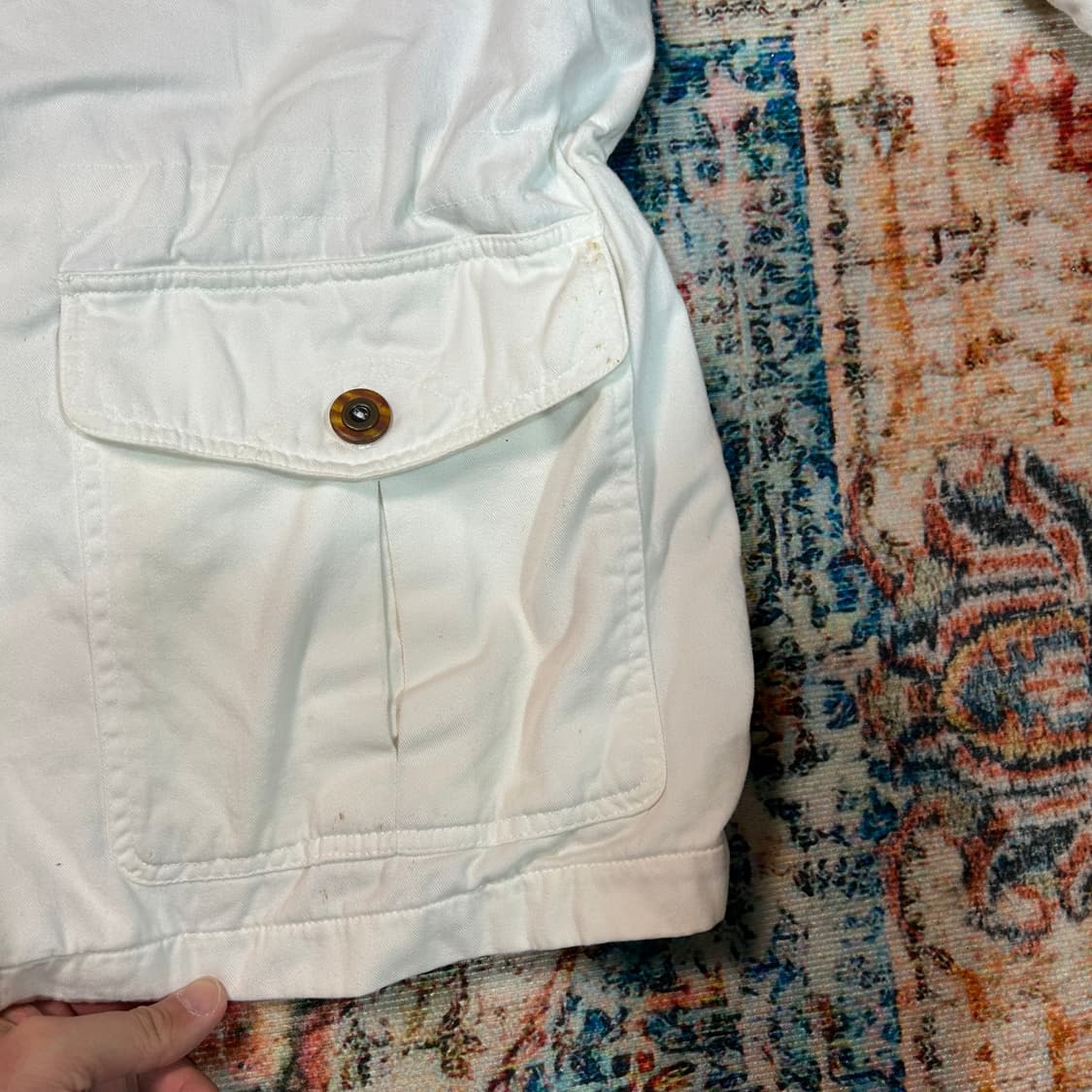 [L] 일본 빈티지 자수 패치 헌팅자켓 상품이미지2