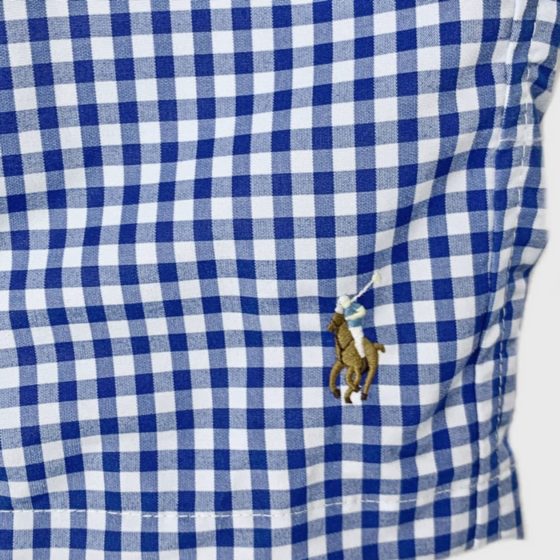 폴로 랄프로렌 스윔팬츠 수영복 반바지 블루체크/멀티포니 상품이미지4