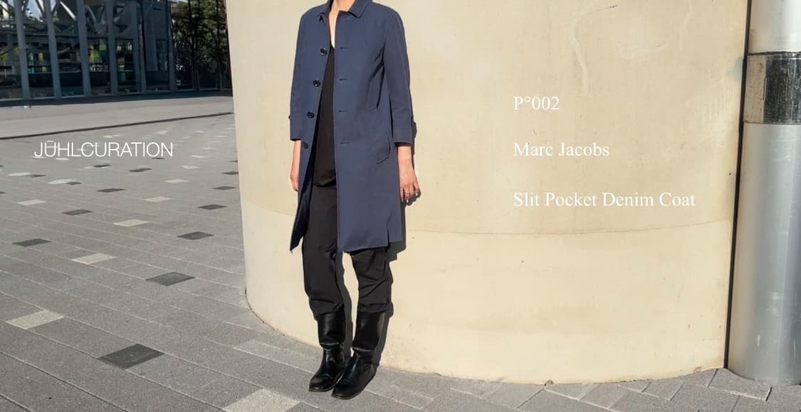 Marc Jacobs Slit Pocket Denim Coat 상품이미지1