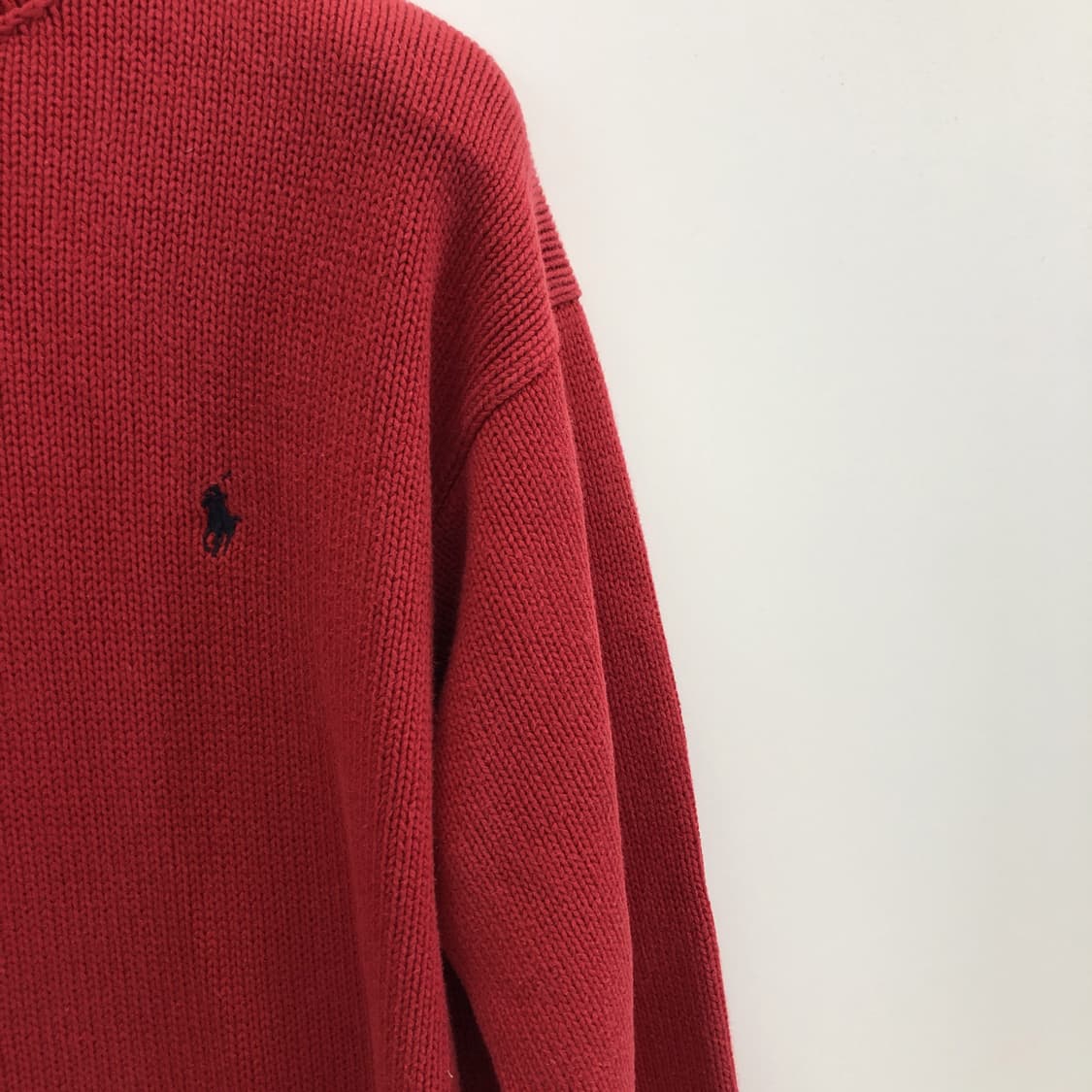 폴로 랄프로렌 00s 코튼 포니니트 90-95  상품이미지2