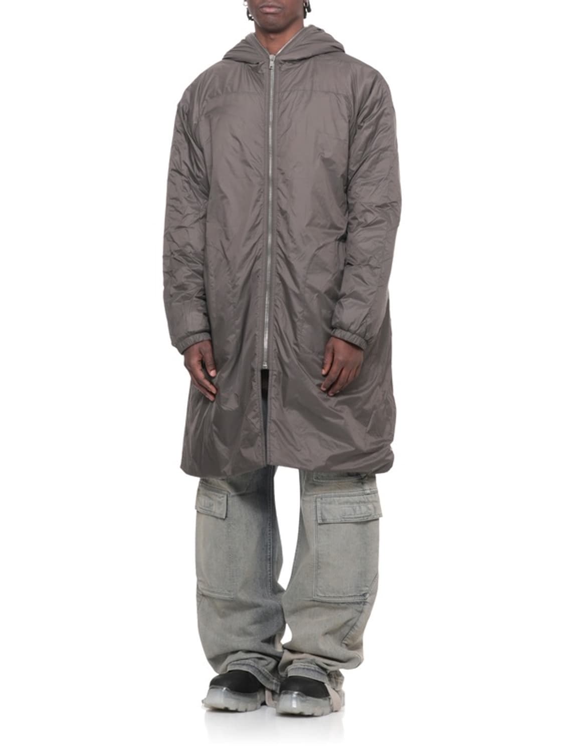 [M] 릭오웬스 25FW 윈드 브레이커 코트 그레이 상품이미지1