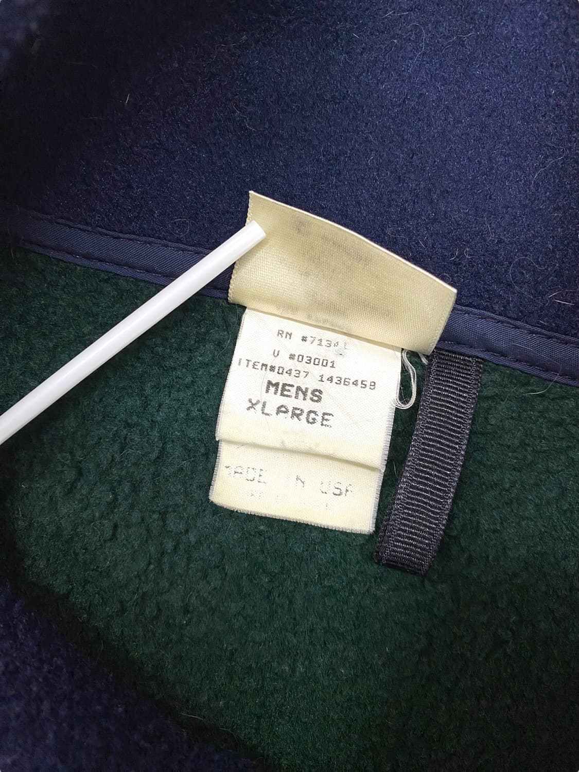 90's 엘엘빈 딥파일 플리스 자켓 상품이미지7