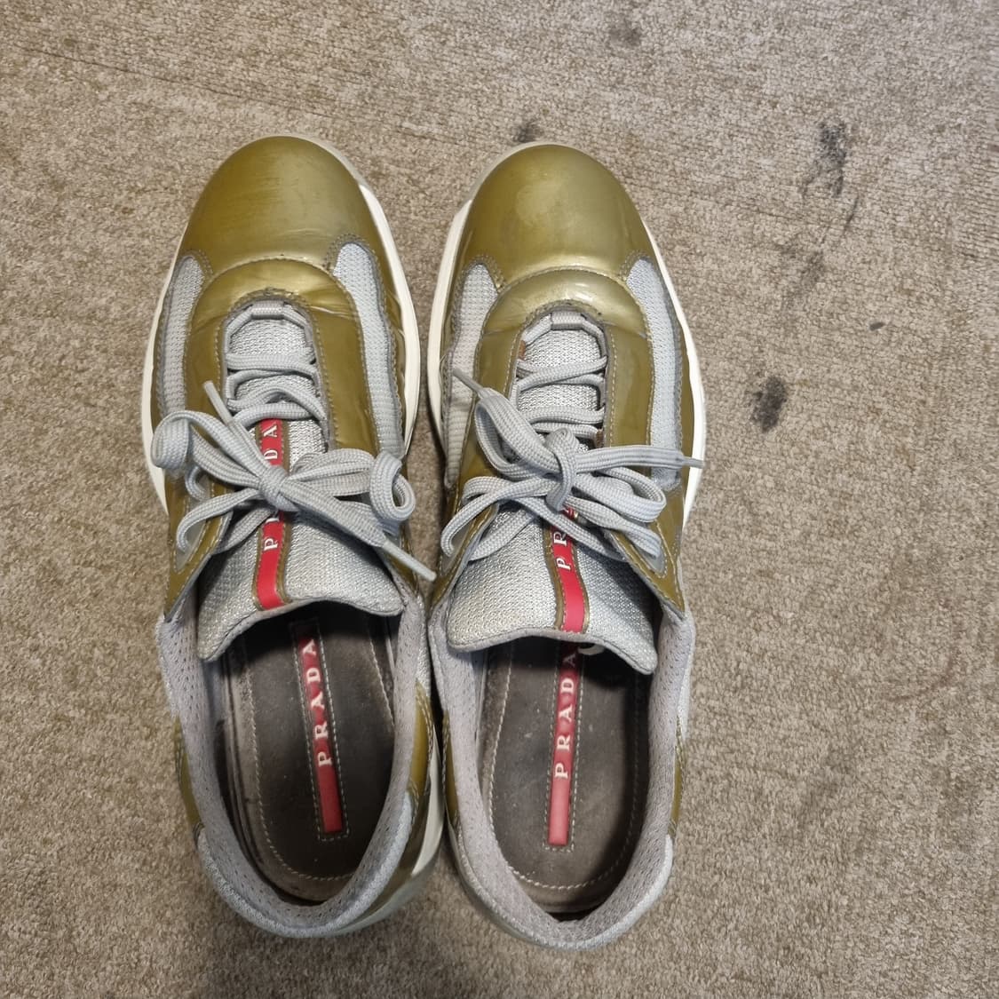 프라다 아메리칸컵 그린 카키 uk8 상품이미지7