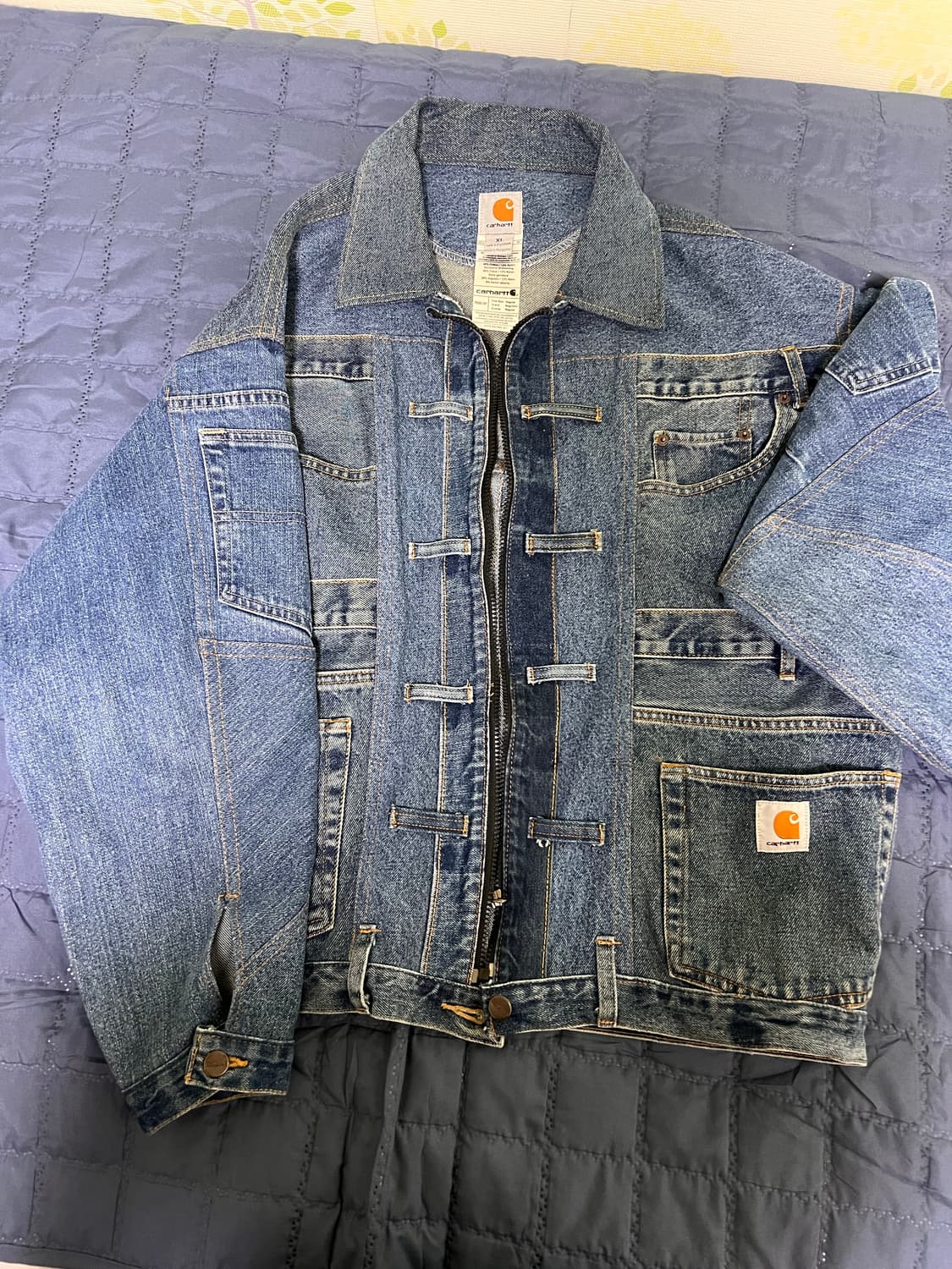 칼하트 커스텀 데님 자켓XL 상품이미지1