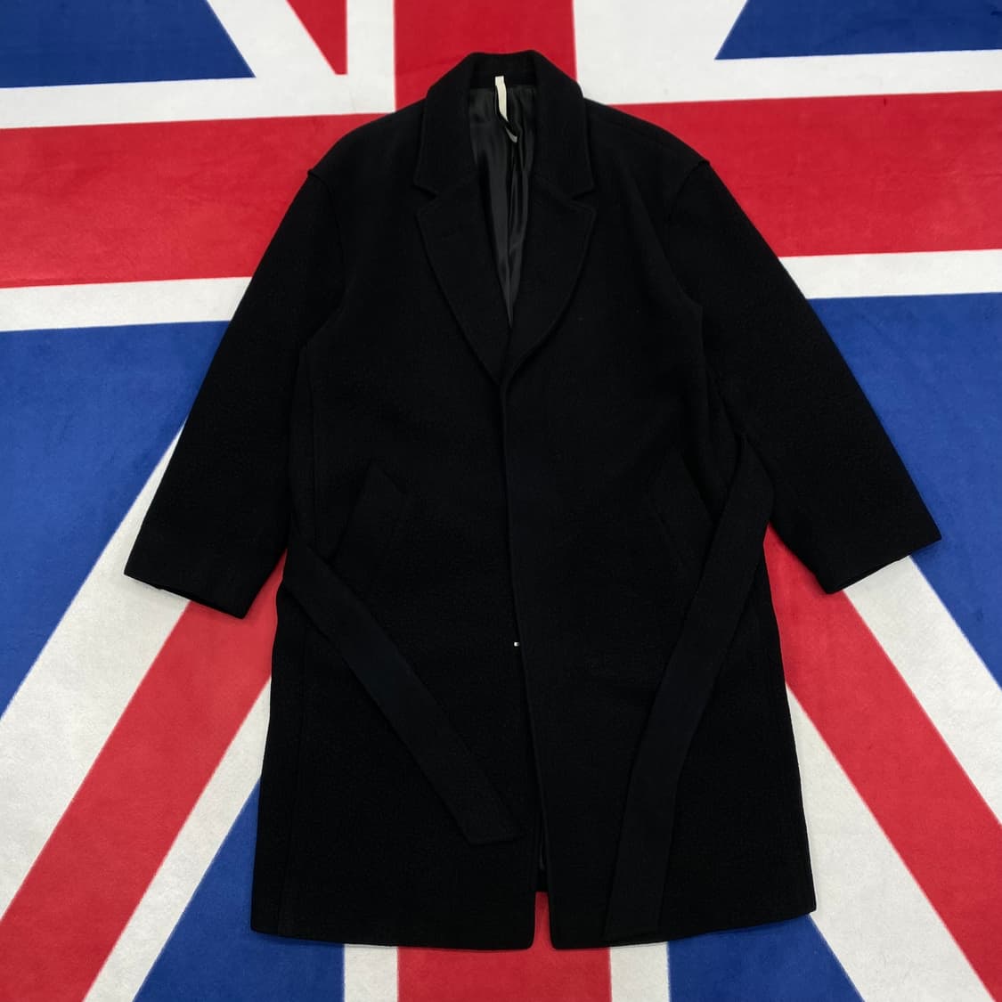 노이어 로우 엣지 타이록켄 코트 48 실측 100 상품이미지1