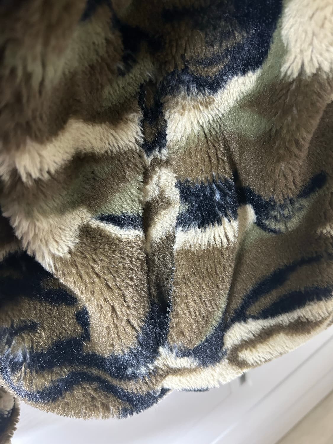 위캔더스 리버시블 카모플라주 후리스 자켓 상품이미지4