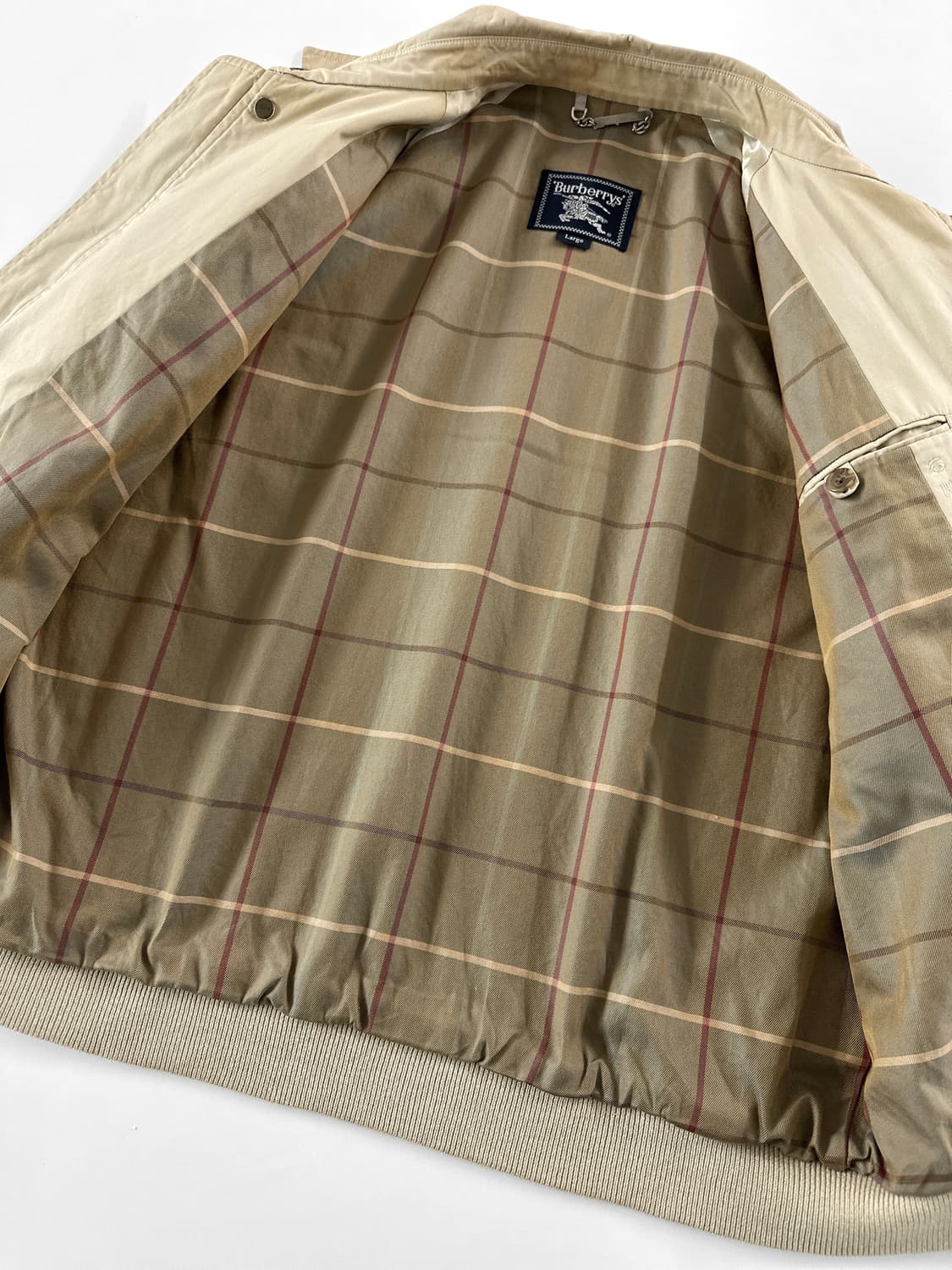 90s 빈티지 버버리 해링턴 자켓 상품이미지7