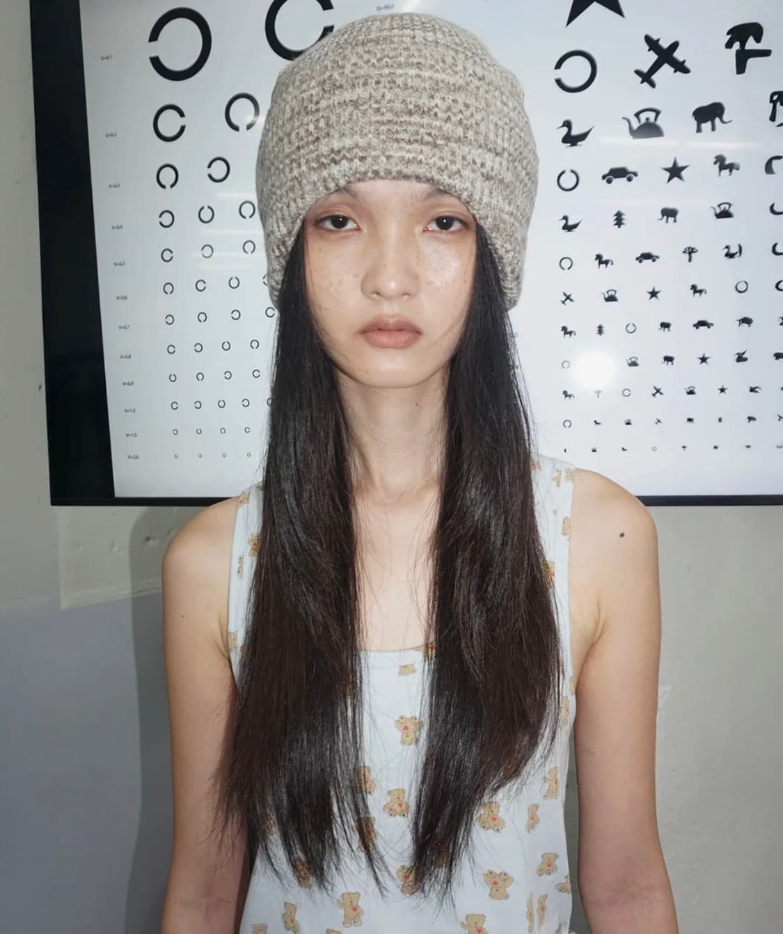 스컬프터 Cozy Earflap Beanie Multi Brown 상품이미지1