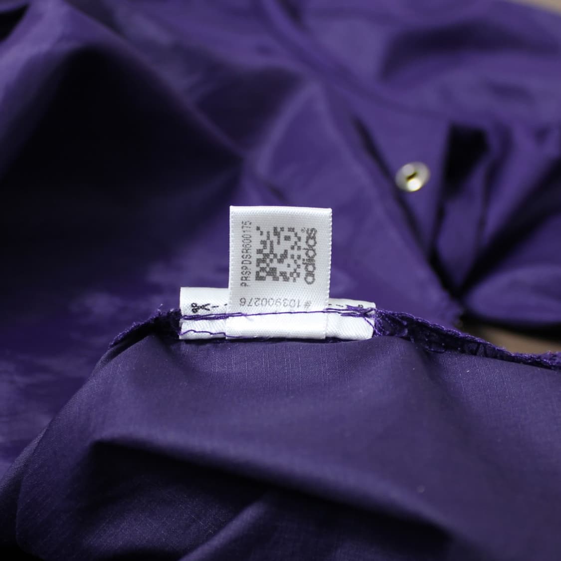 Adidas 아디다스 레알마드리드 금장 퍼플 바람막이 상품이미지6