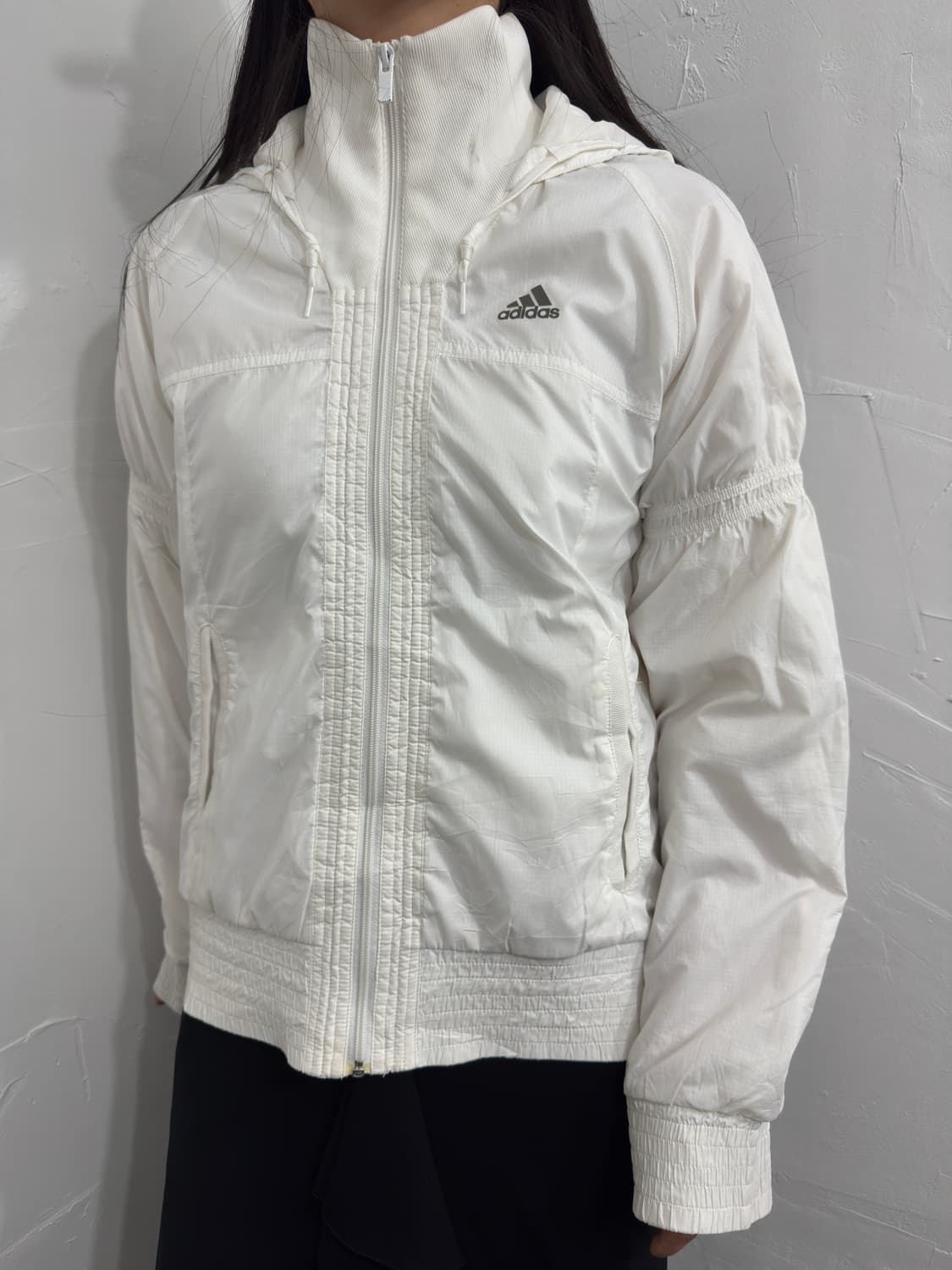 adidas white hood jacket 상품이미지2