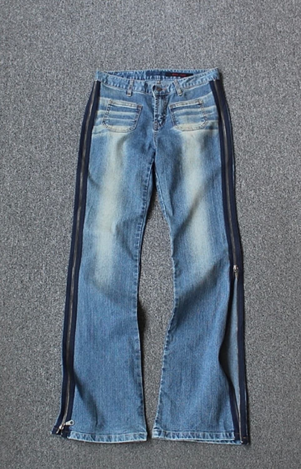 90s dixie jeans 사이드 지퍼 부츠컷진 상품이미지1