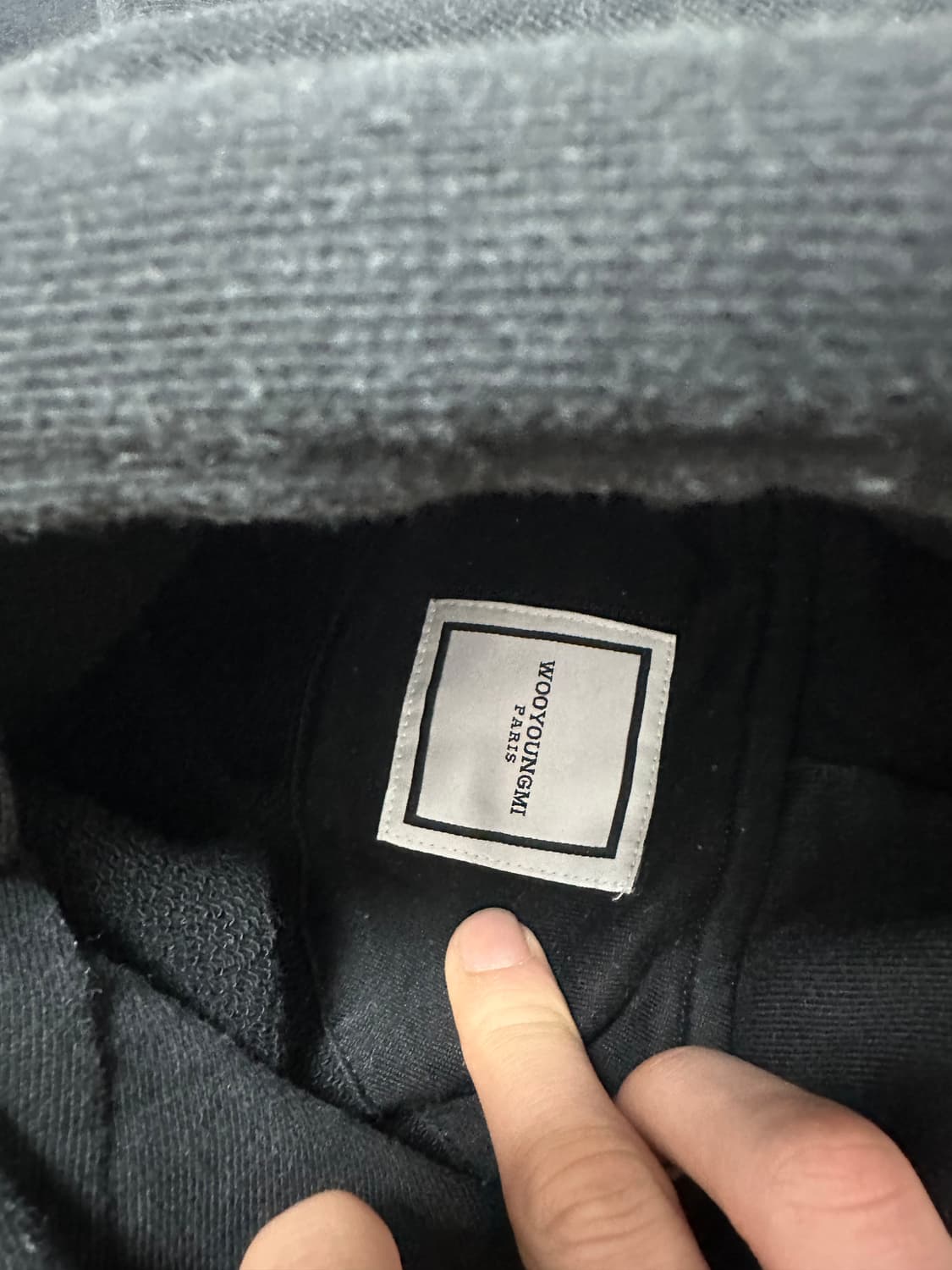 [플라워/44] 우영미 플라워 백로고 후드티 상품이미지5