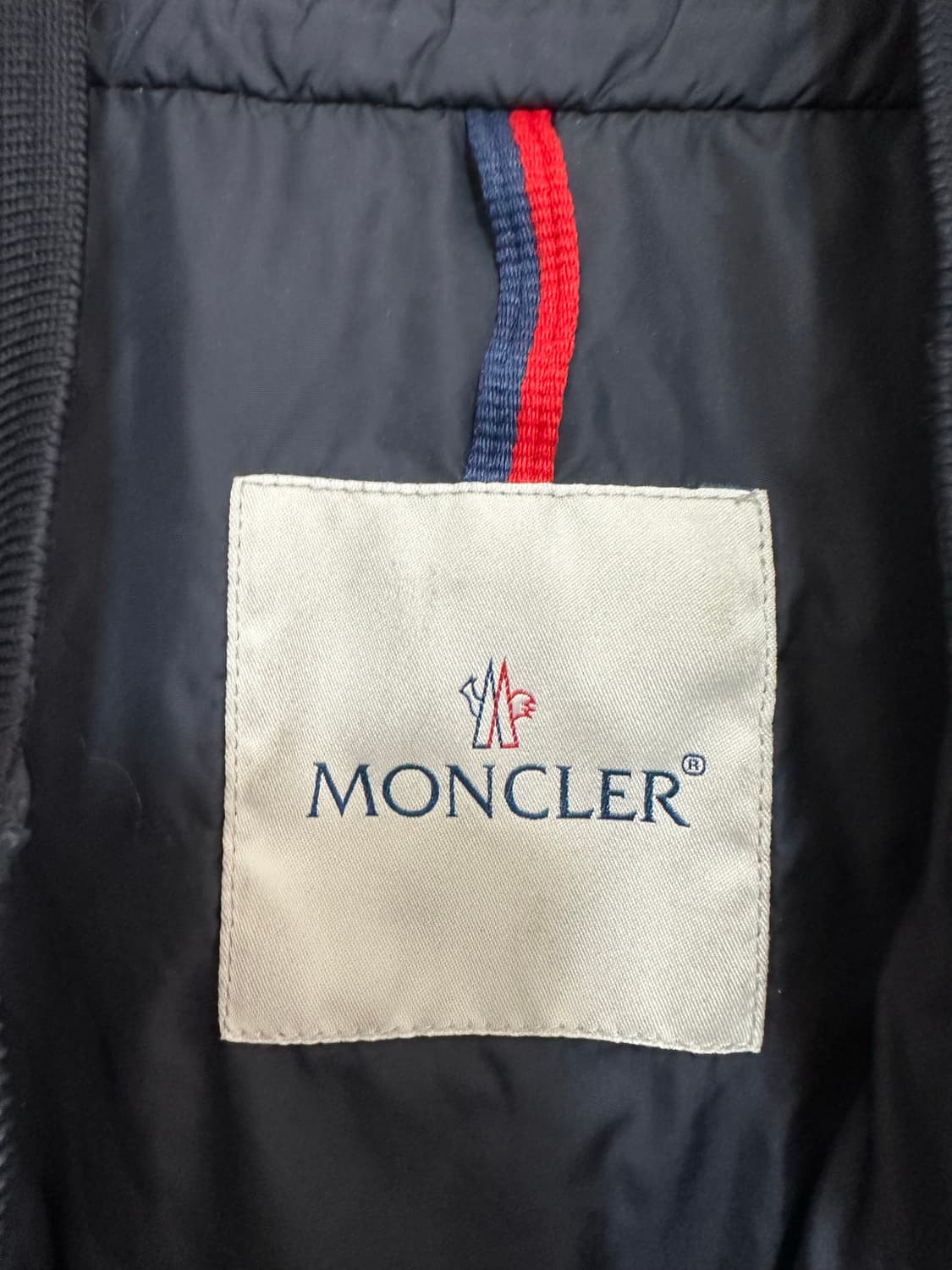 몽클레어 로고 네이비 바람막이 상품이미지9
