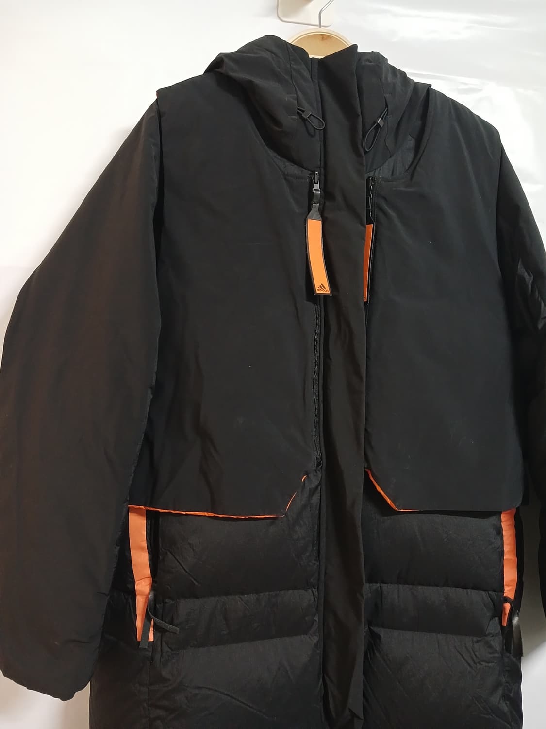 (상태굿,M,100)아디다스 마이쉘터 콜드 레디 롱패딩 상품이미지2