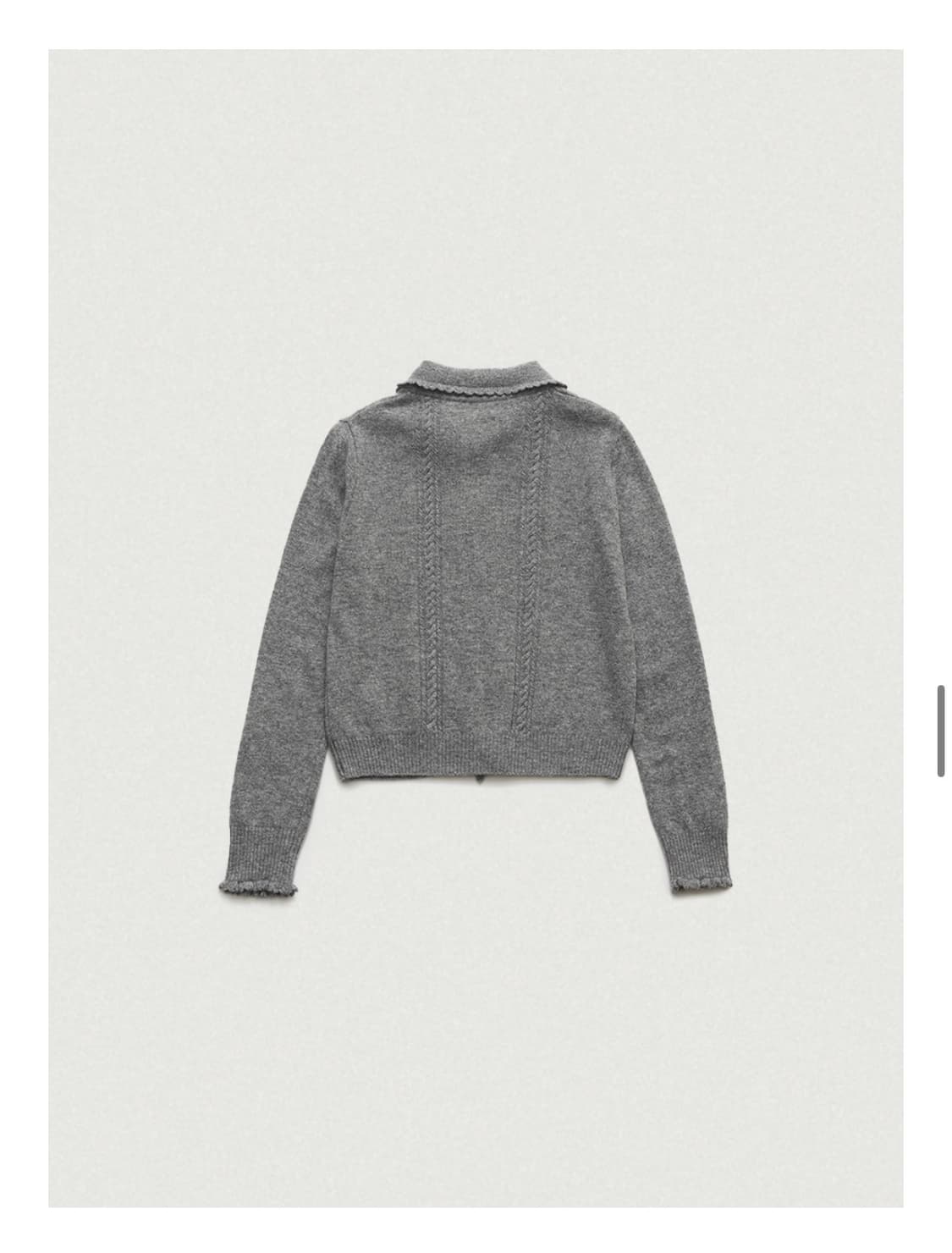 더바넷 Cady Heron Scallop Knit Cardigan 상품이미지3