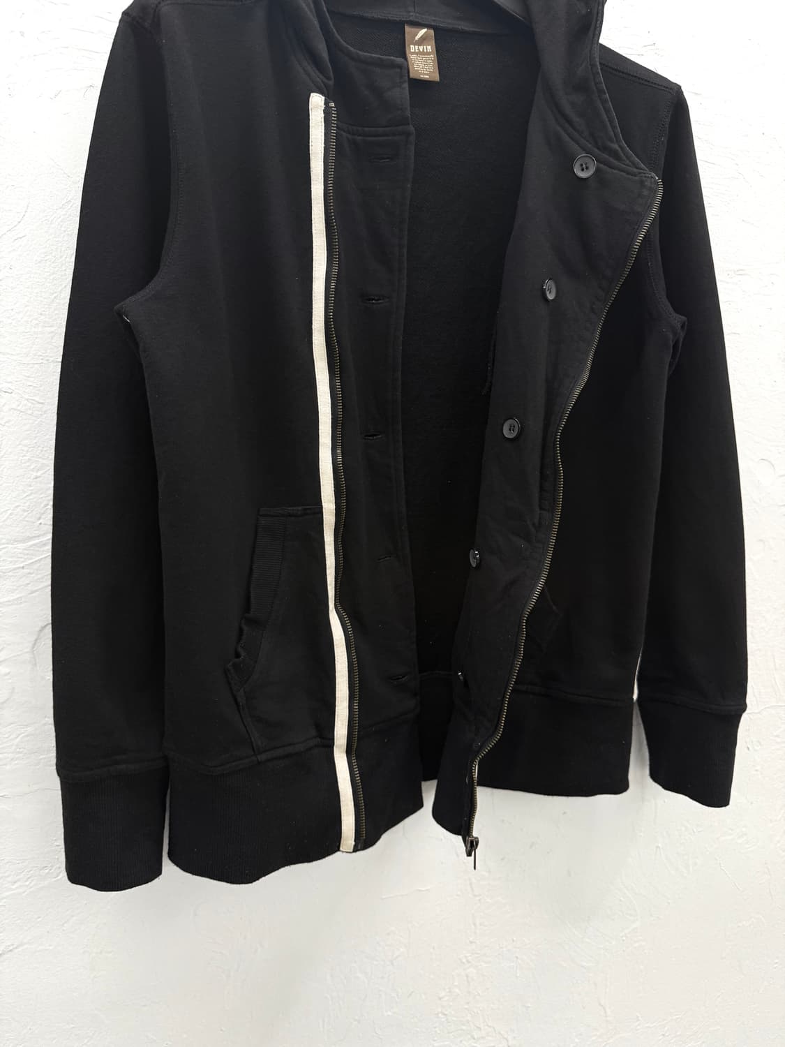 devin 더블 클로징 후드 집업 자켓 상품이미지2