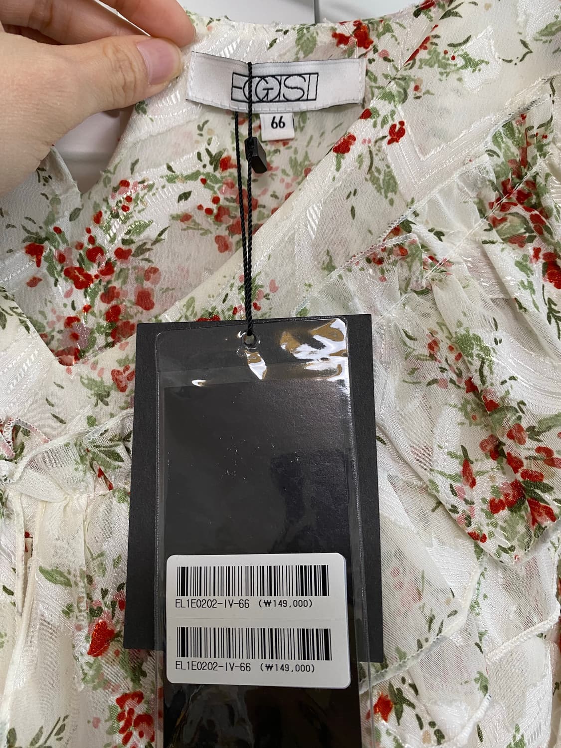 에고이스트 플라워 원피스 시스루 레이스 상품이미지6