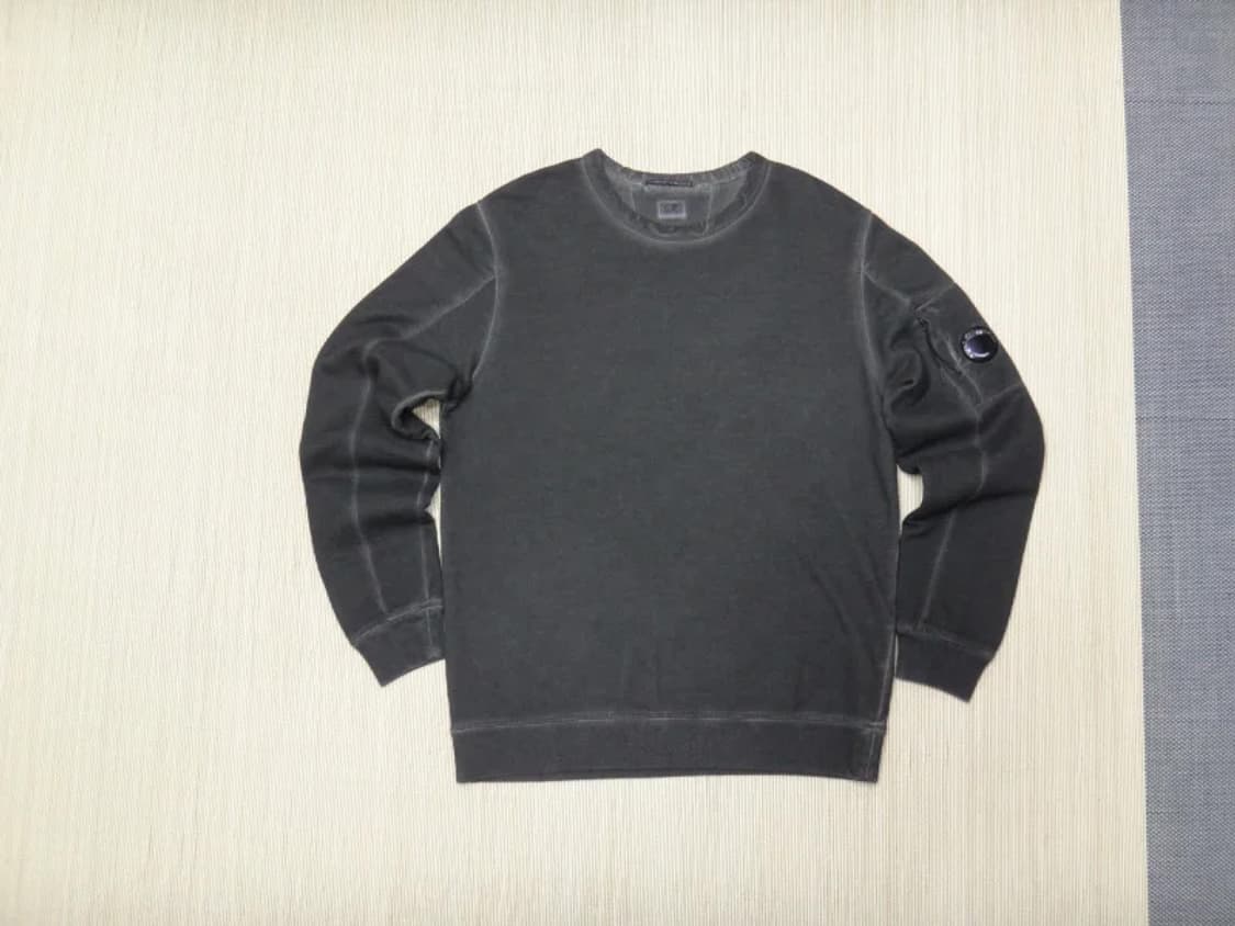 (100) C.P. Company Bluza Diagonal Czarny 상품이미지1