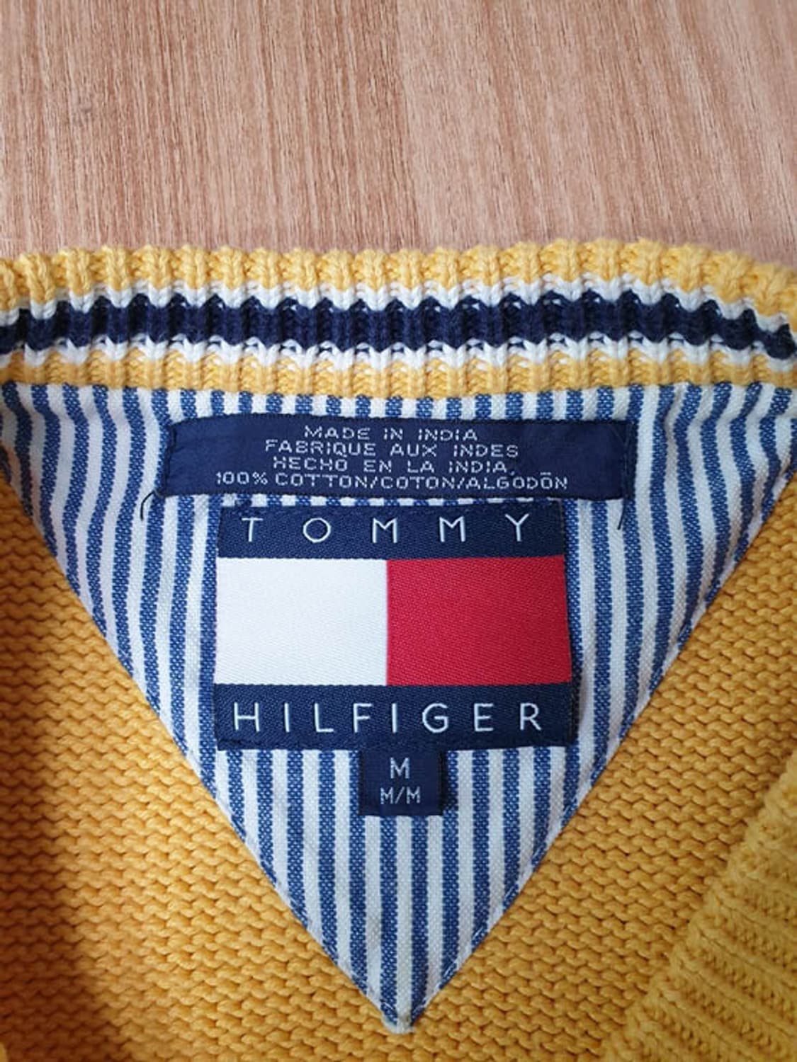 타미힐피거 남성 코튼 니트 긴팔 105 상품이미지4