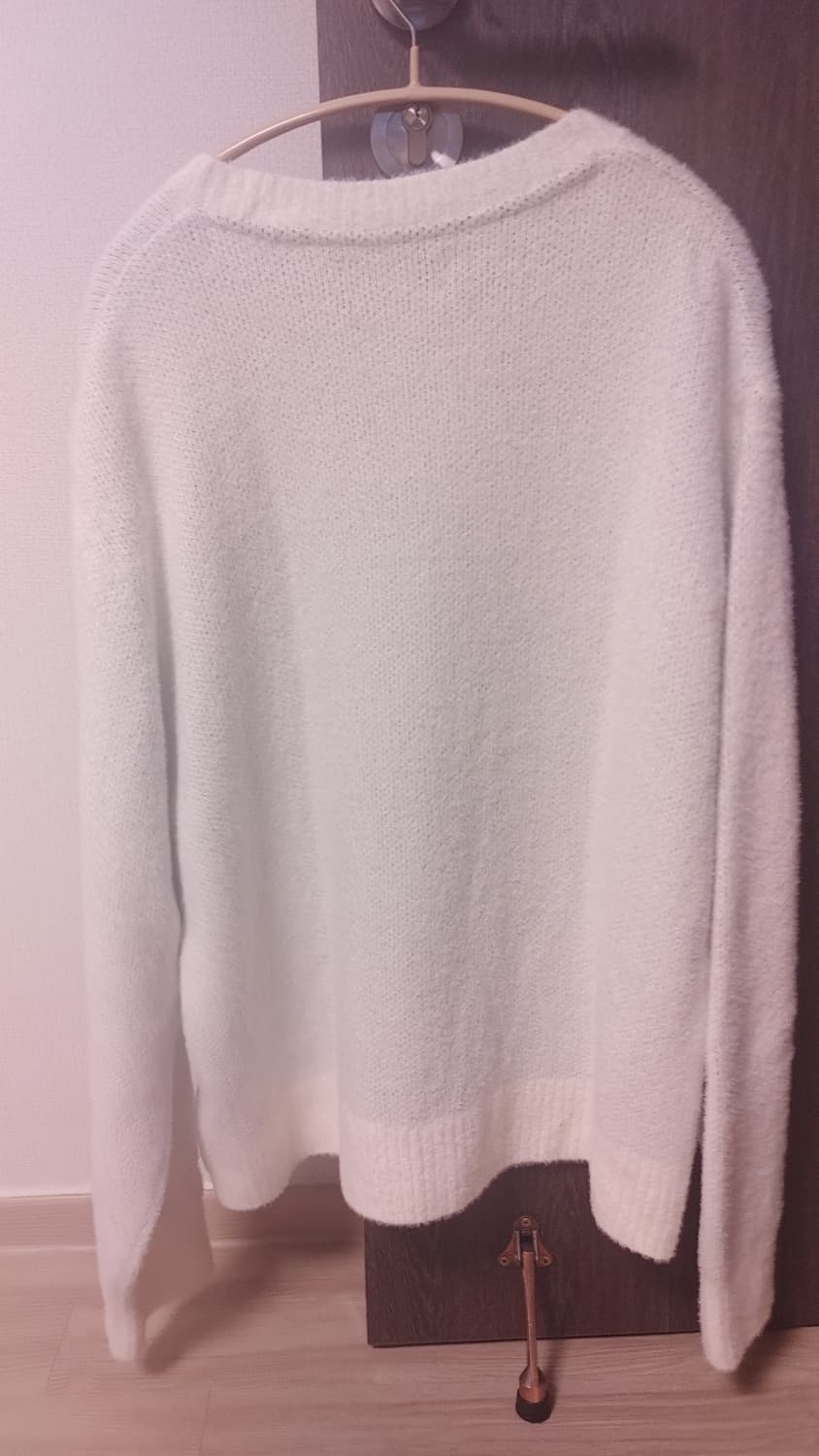 조던 Flight 화이트 니트 스웨터 M 상품이미지3