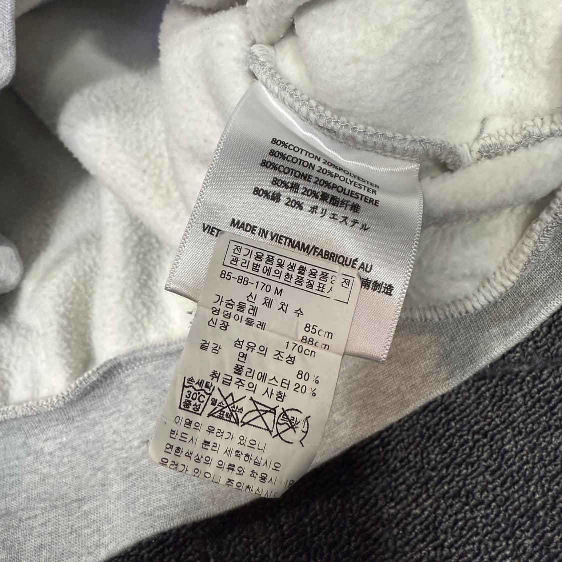 에센셜 후드 라이트 헤더 그레이  상품이미지9