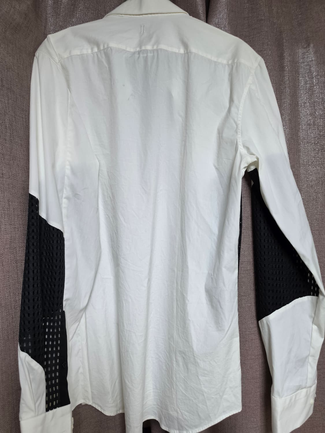 닐바렛화이트메쉬셔츠 15  3/4 상품이미지4