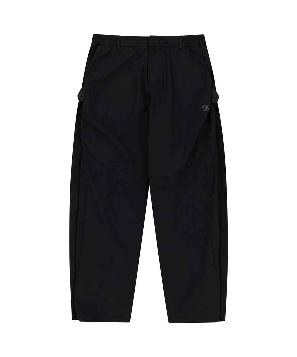 (2 3) 산산기어 사이드 스냅 팬츠 블랙 미개봉 새상품 25SS 상품이미지1