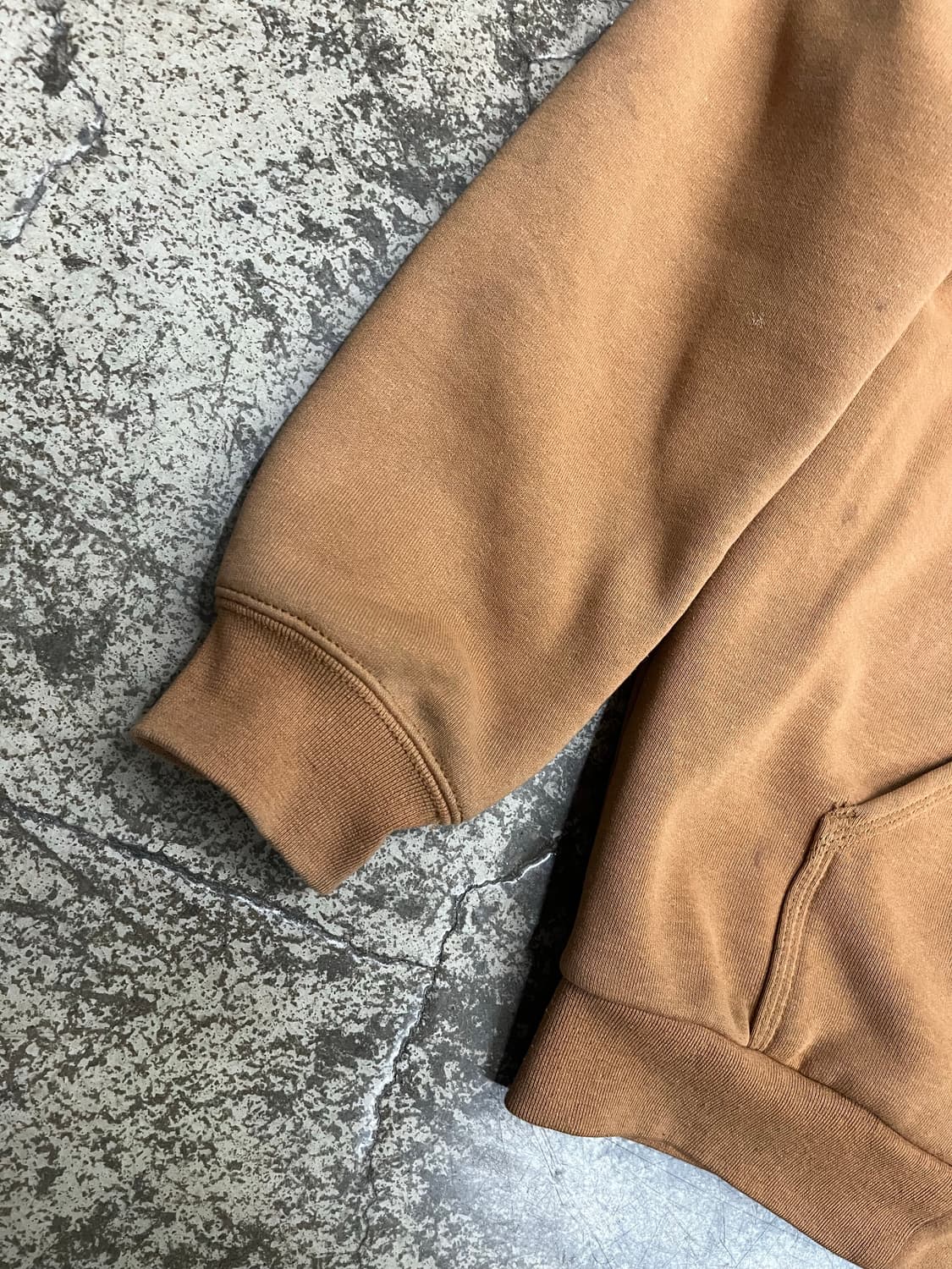 칼하트 브라운 써멀 후드 집업 상품이미지6