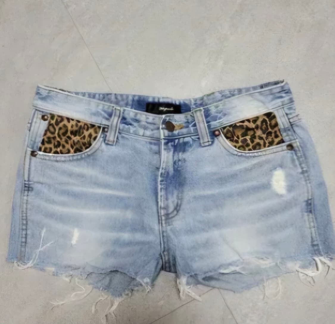 오네갸루깔 레오파드 숏팬츠 상품이미지1