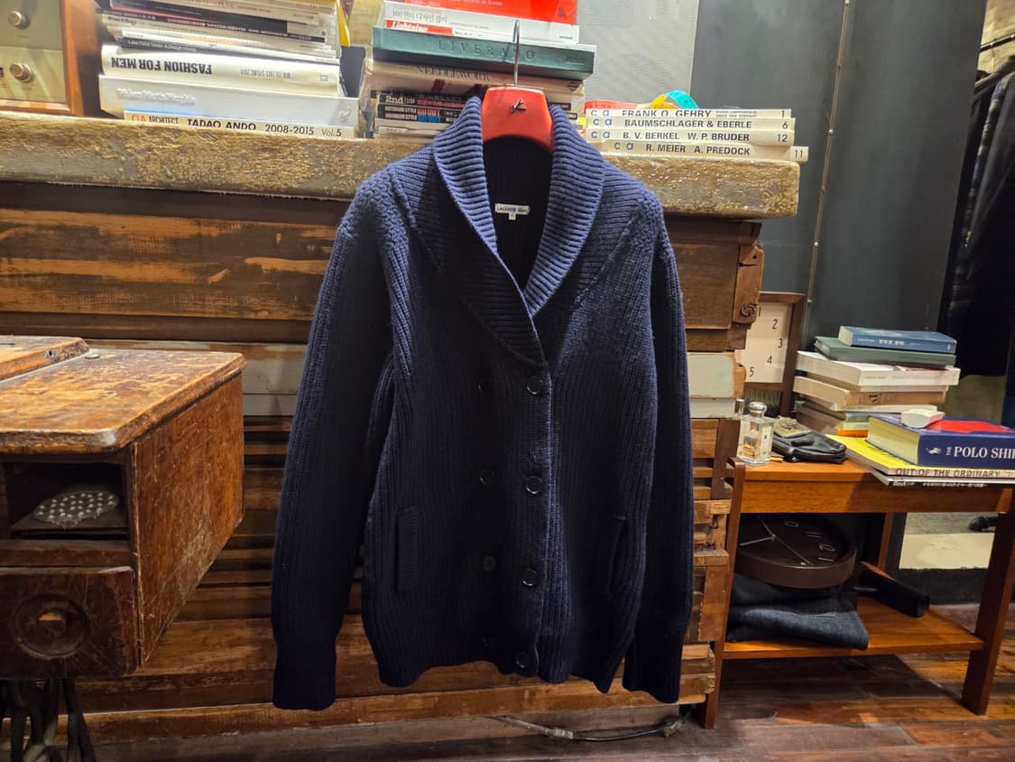 라코스테 숄칼라 카디건 상품이미지6