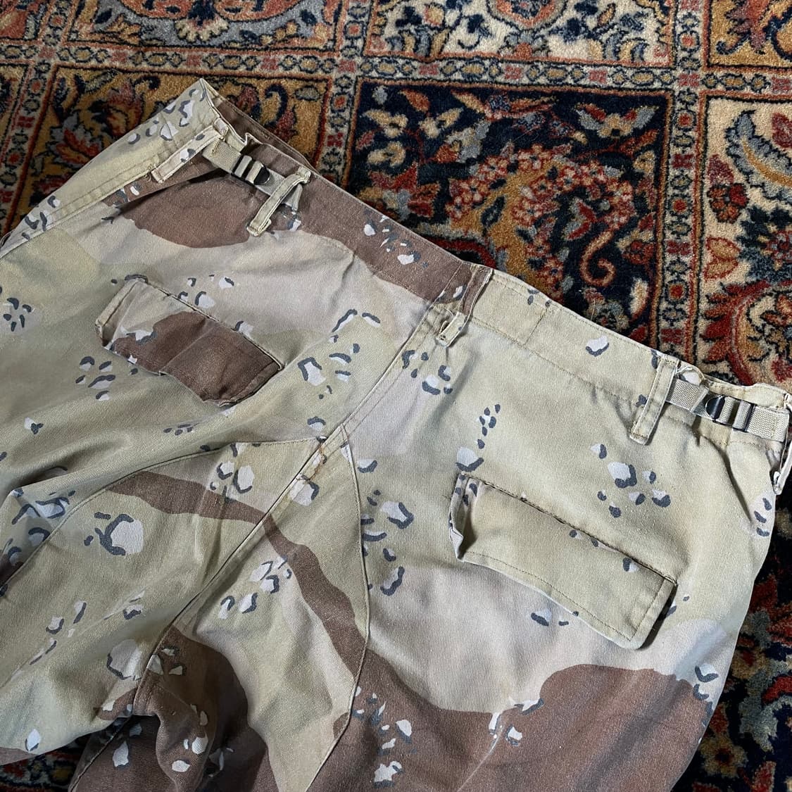 🌊90-00 cabela's 사막6색 초코칩 BDU 팬츠 (XL) 상품이미지4