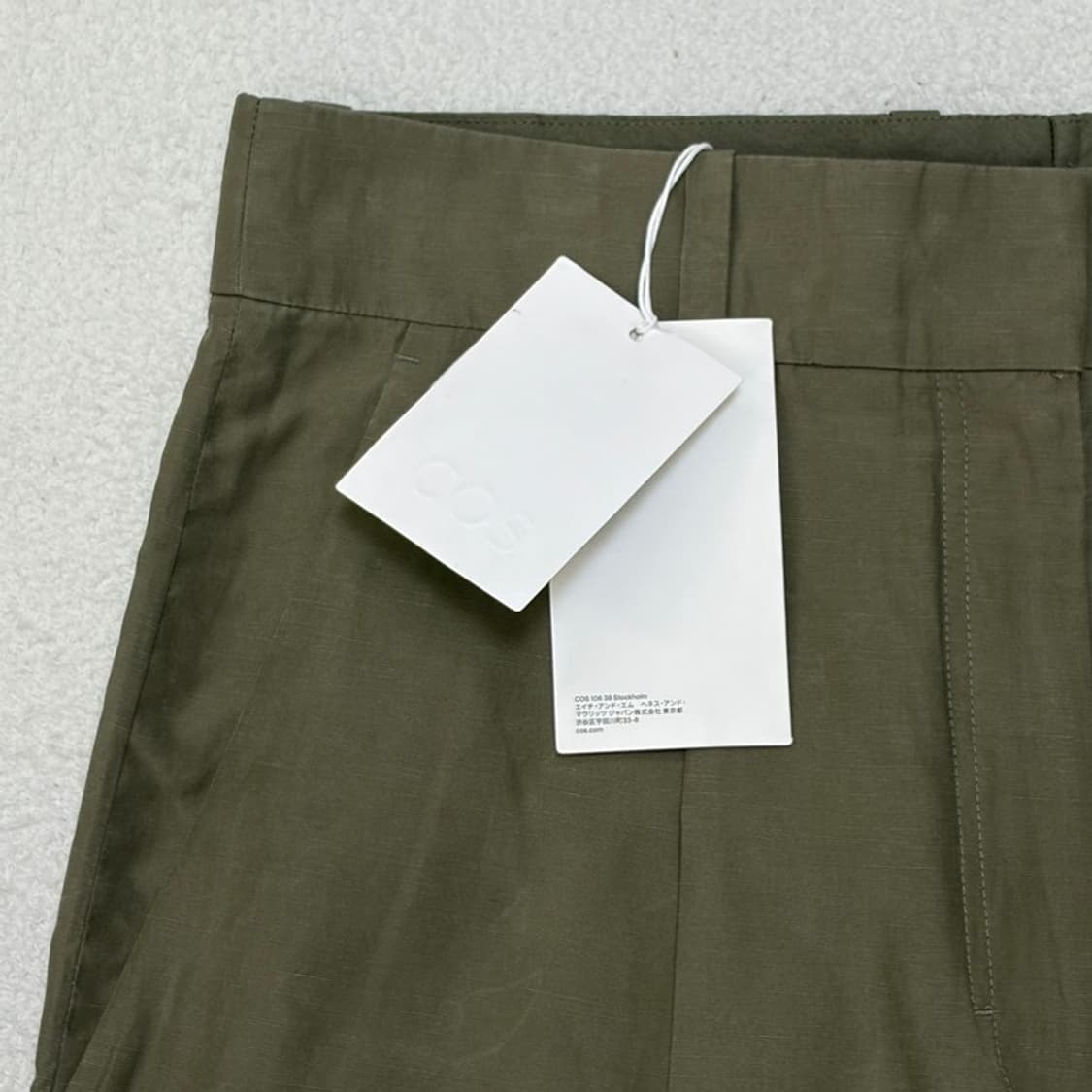 새상품 COS 원턱 와이드 슬랙스 42 상품이미지2