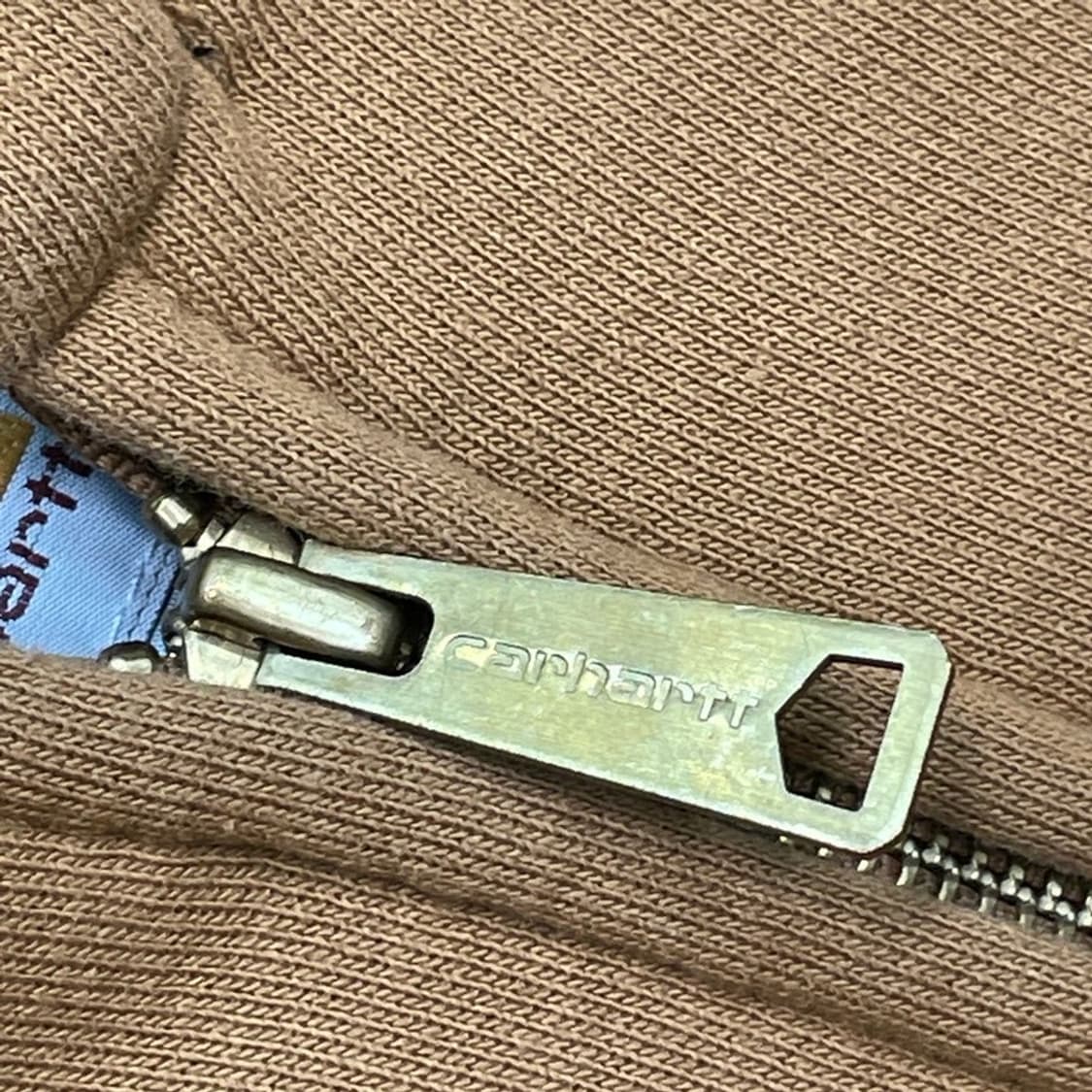 CARHARTT 레인 디펜더 후드집업 카멜 S 상품이미지3