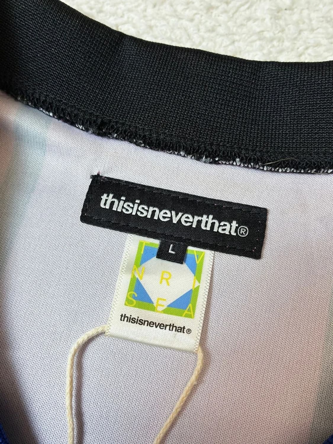 디스이즈네버댓 풋볼 블록코어 카라 롱 슬리브 PN7516 상품이미지7