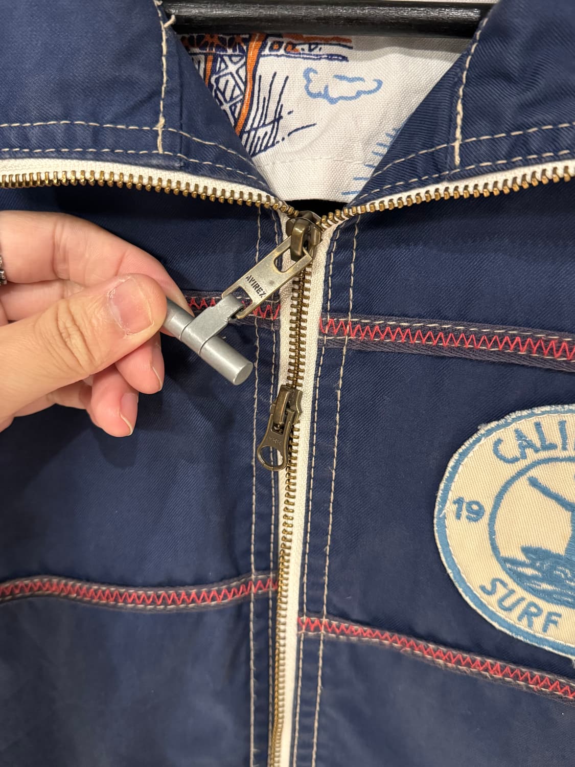 아비렉스 밀리터리 산타모니카 투웨이 자켓 상품이미지3