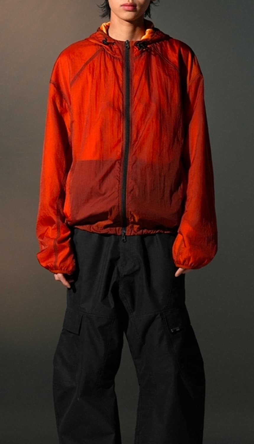 그레일즈 DOPPELT LIGHT JACKET [ORANGE] 상품이미지2
