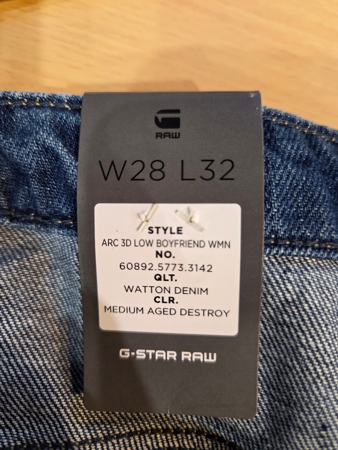 G-STAR RAW 크롭 데님 3D팬츠 WMN(W28/L32) 상품이미지8