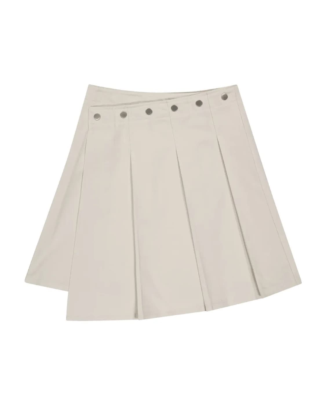 포르테나 스냅 랩 플리츠 스커트 (새상품) 상품이미지2